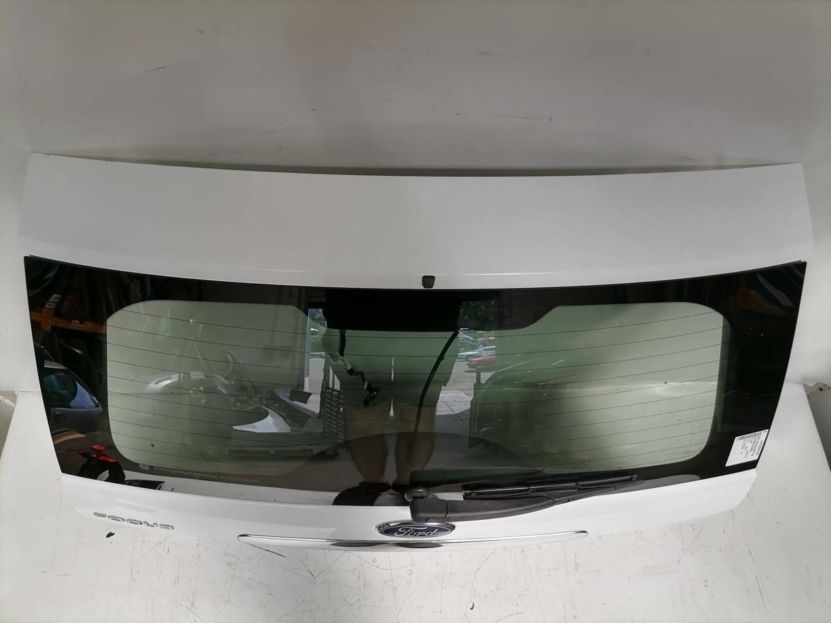 Ford Focus 2 original Heckklappe mit Heckscheibe Kombi Tunier Frost Wei&szlig; Bj.2009